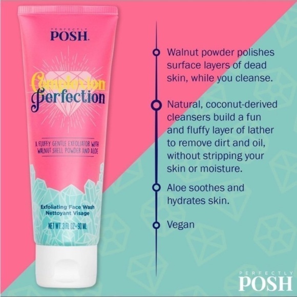 LAST ONE‼️Perfectly Posh~Complexion Perfection~Exfoliating face wash~New/Sealed - Picture 3 of 4